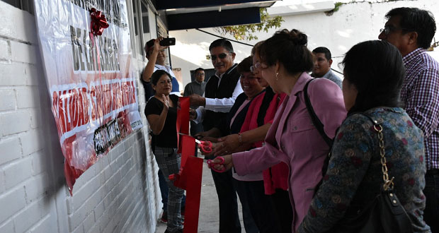 Inauguran módulos sanitarios en secundaria de Ixcaquixtla