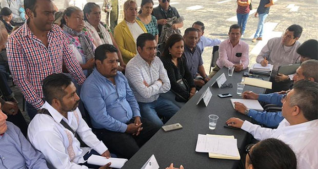 Infraestructura considerará peticiones de obras en juntas auxiliares
