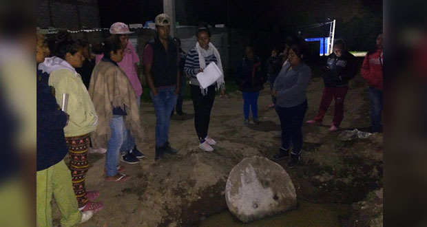 Mal estado de alcantarillas causa inundaciones en Amozoc: Antorcha