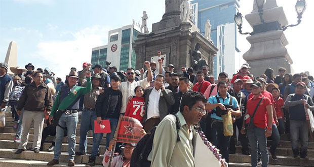 Marcha 28 de Octubre en CDMX contra base policíaca en Mercado Unión