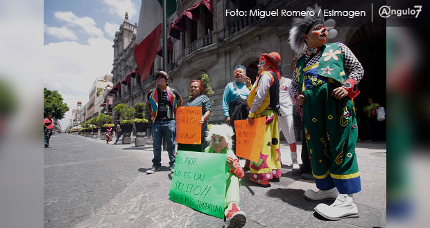 Payasos protestan por retiro de permiso en CH; “violaron Coremun”: Segom
