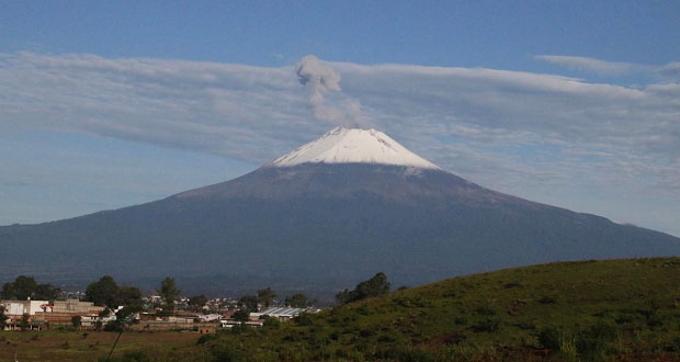 Popocatépetl mantiene actividad moderada en semana: Protección Civil