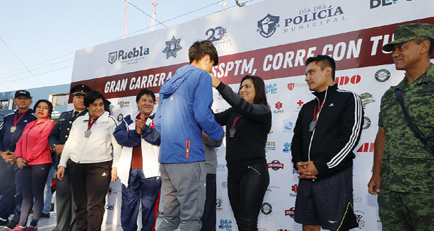 Ssptm celebra Día del Policía Municipal con carrera de 5 kilómetros