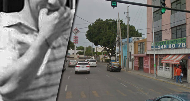 Sujeto la acosa en bulevar 5 de Mayo y se resguarda en pastelería