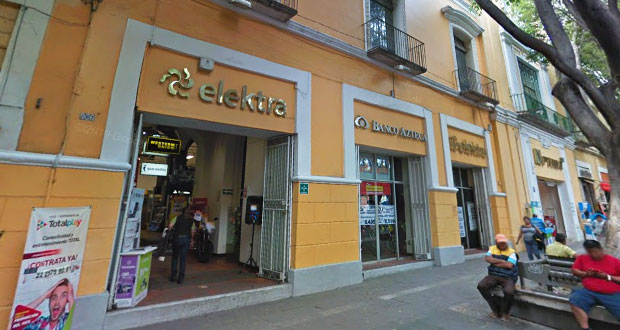 Sujetos armados asaltan con violencia Elektra del Centro Histórico