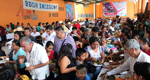 Se realiza demostración gastronómica en Feria de Huitzilan de Serdán