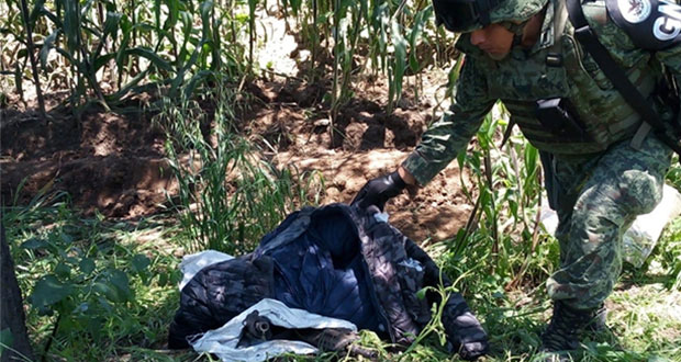 En Puebla, recuperan armamento robado en Tlaxcala a Guardia Nacional