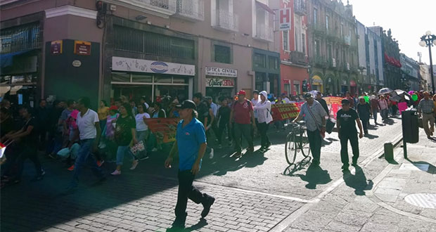 En marcha, 28 de Octubre exige mejorar espacios de trabajo