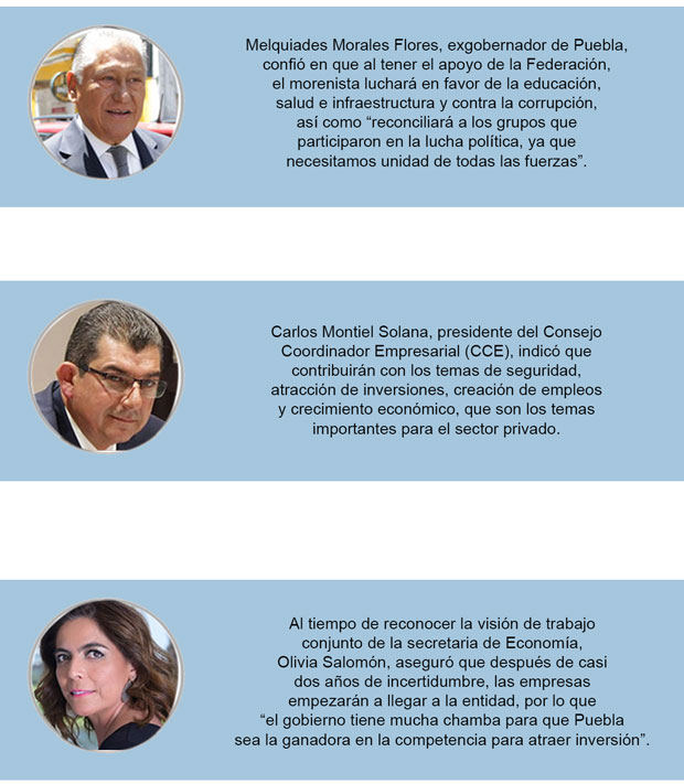 Seguridad y corrupción, principales retos de Barbosa, coinciden