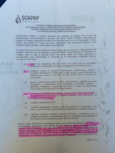 Moya, Cabalán y Eduardo Rivera avalaron concesionar el agua en Puebla