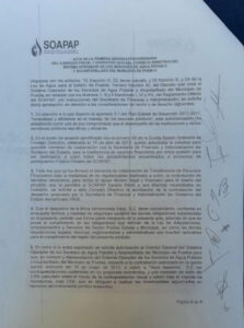 Moya, Cabalán y Eduardo Rivera avalaron concesionar el agua en Puebla