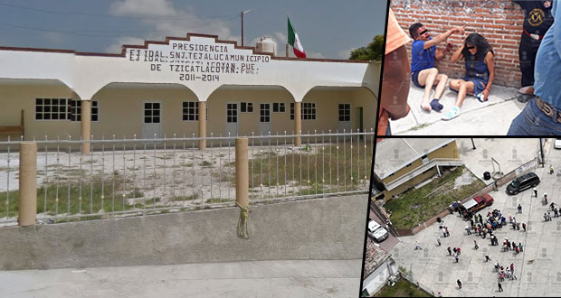 Amagan con linchar a dos por robo en Tzicatlacoyan; SSP interviene