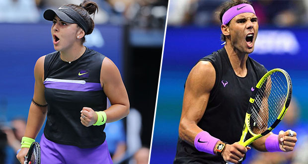Bianca Andreescu y Rafael Nadal se coronan en el US Open 2019