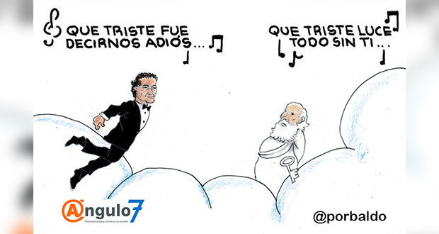 Caricatura: Adiós, José José