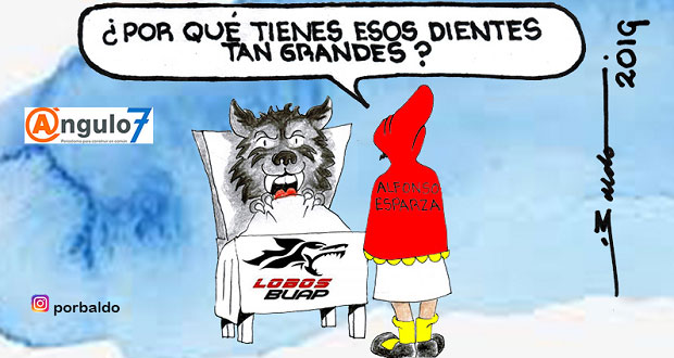 Caricatura: La Caperucita se vuelve lobo