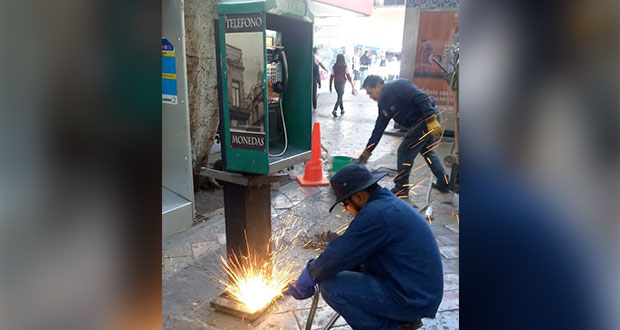 Comuna quitara 76 casetas telefónicas obsoletas del Centro Histórico