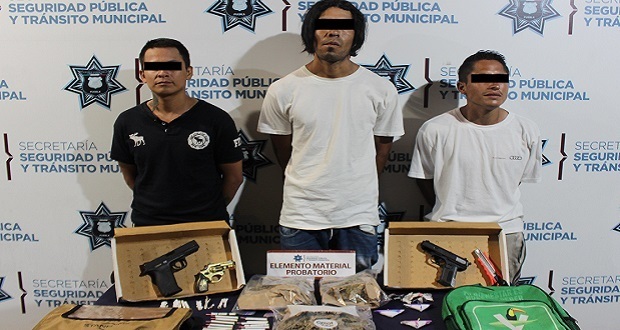 Detienen a 3 hombres relacionados con robo a Farmacias Guadalajara