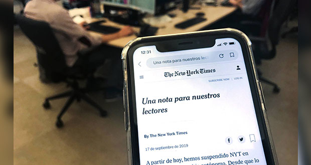 New York Times cierra versión en español por no generar ganancias