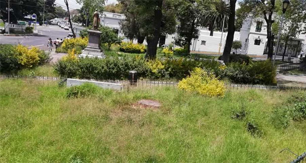 Pasto crecido en parques de CH se debe a lluvia, justifica Romano