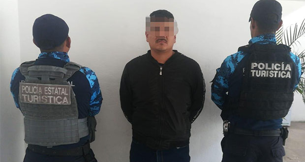Policía Turística frustra la fuga de ladrón en Línea 3 de RUTA