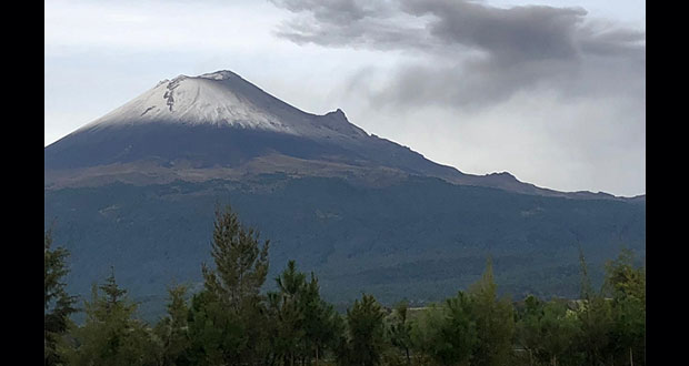 Popocatépetl, dentro de alerta amarilla 2; registra 231 exhalaciones