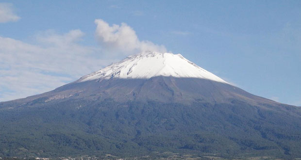 Popocatépetl, con actividad estable; registra 152 exhalaciones