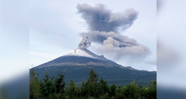 Popocatépetl, con actividad estable; registra 186 exhalaciones