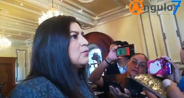 Primer informe de gobierno de Claudia Rivera podría ser en Palacio Municipal