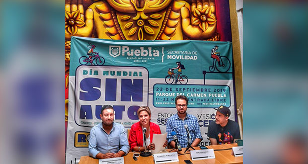 Puebla celebrará el Día Mundial sin Auto con rodada y música