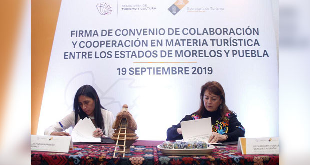 Puebla y Morelos acuerdan fortalecer turismo en ambas entidades