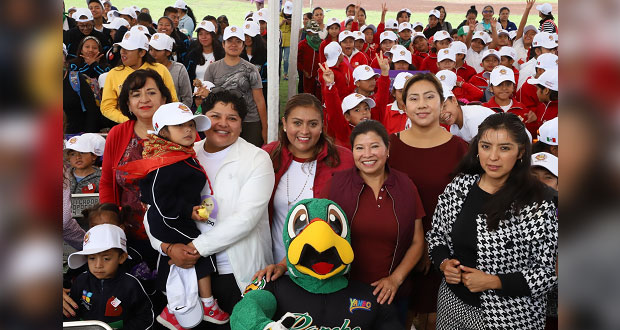 Con rally, San Andrés Cholula promueve deporte entre alumnos y padres