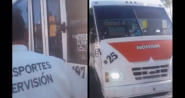 Realizan operativos para evitar que transporte público cobre más