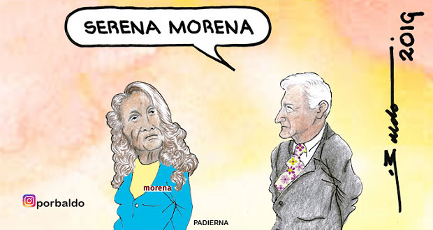 Serena Morena: AMLO a Padierna