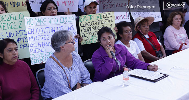 Sindicalizadas acusan a Leobardo Rodríguez de ser vocero de Gonzalo Juárez
