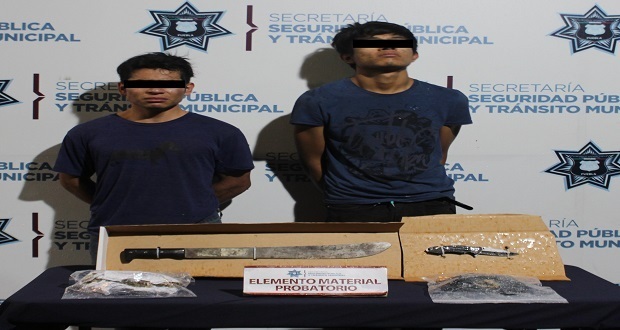 Dos son detenidos por robar a comensales de restaurante Los Manteles