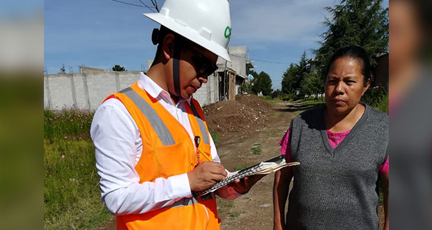 Hacen estudio topográfico y electrifican a la colonia Santa Cecilia