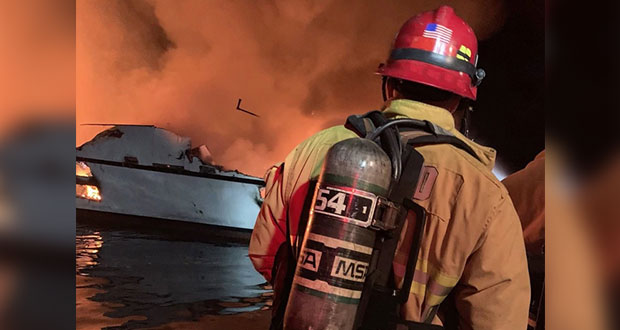 Al menos 25 muertos por incendio en barco recreativo en California