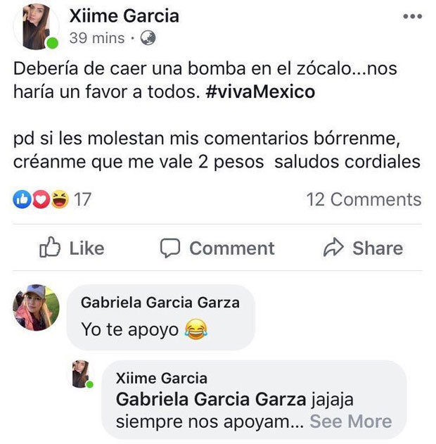 Piloto de Interjet pide tirar bomba en el Grito