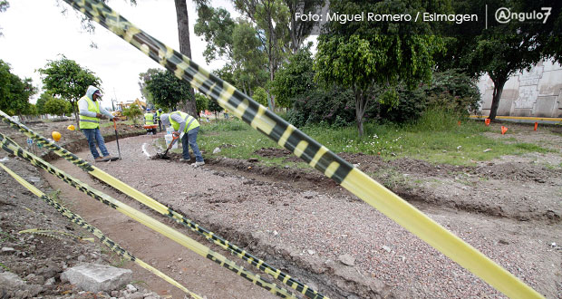 Por irregularidades, cancelarían obras estatales en bulevar Atlixco y La Paz