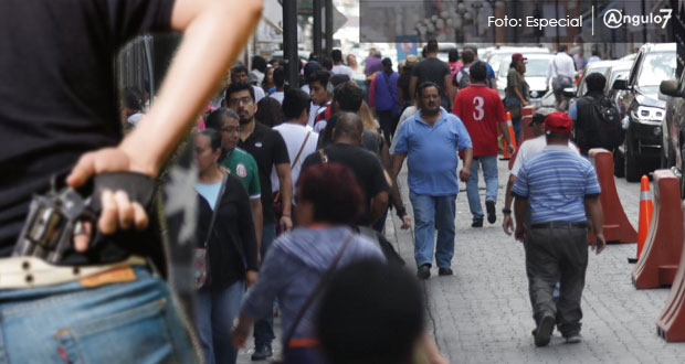 En Puebla, 9 de cada 10 poblanos se sintió inseguro en 2018: Envipe
