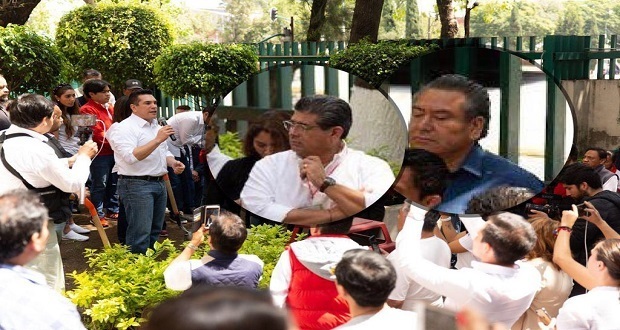 Soto acude al CEN del PRI para frenar su expulsión; Casique lo lleva, acusan