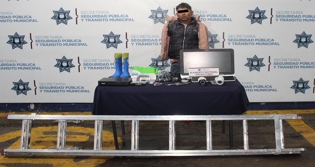 Detienen a uno por robo a preescolar en la colonia Tres Cruces