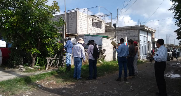 Inicia regularización de predios en colonia antorchista de Puebla