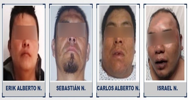 Cuatro hombres son procesados por robo en Ajalpan y Tehuacán