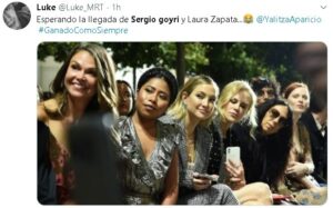 Yalitza asiste a Semana de la Moda y fans recuerdan a Sergio Goyri