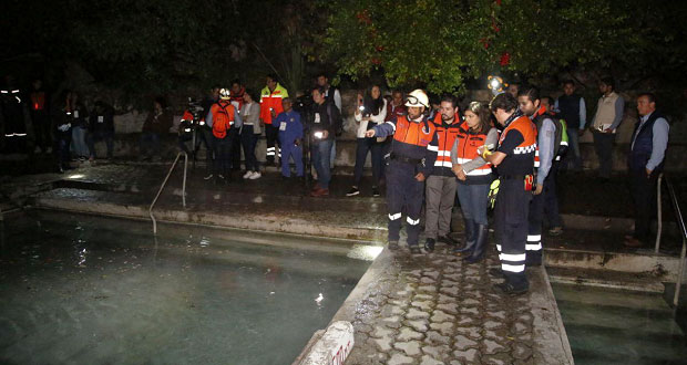 Se realiza simulacro interinstitucional en Parque Agua Azul