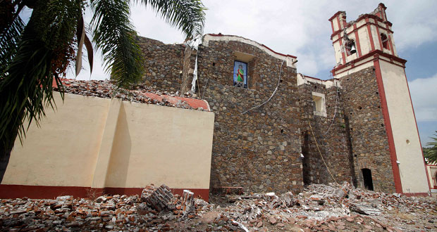Arquidiócesis de Puebla, la más afectada por sismo de 19-S: estudio