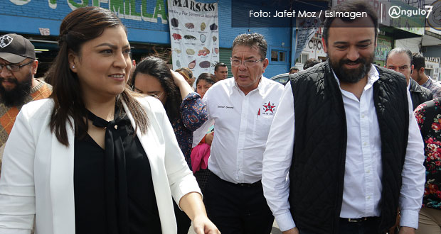 Rivera recorre mercado Unión; proyectan sector policial y estancia infantil
