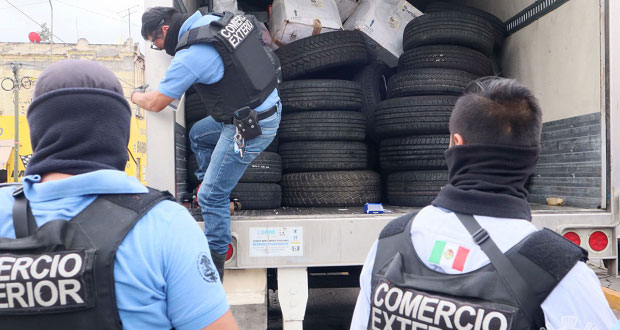 Decomisan autopartes presuntamente robadas en comercios de la 46 Poniente
