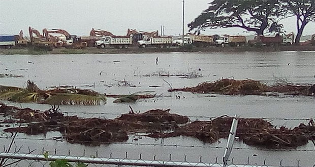 Difunden inundación en Dos Bocas; Nahle afirma que no hubo daños